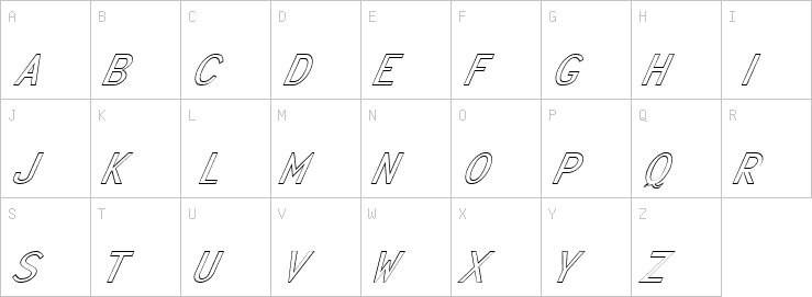 Uppercase characters