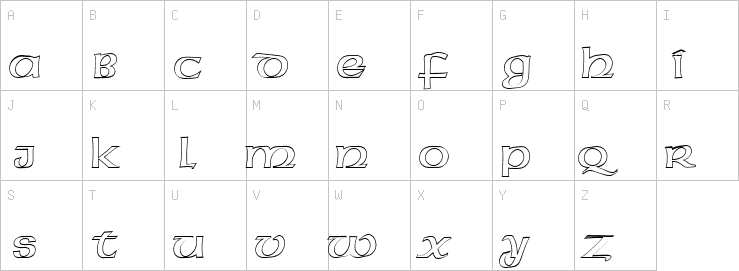 Uppercase characters