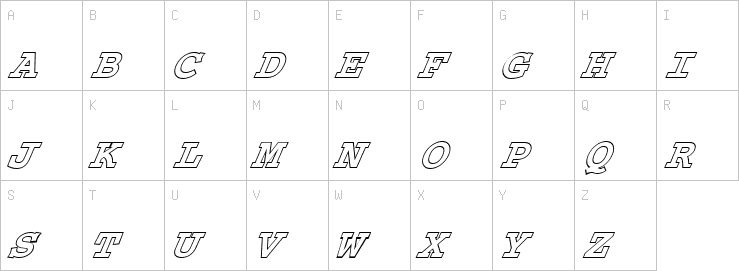 Uppercase characters