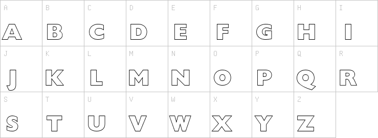 Uppercase characters