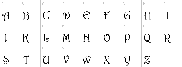 Uppercase characters