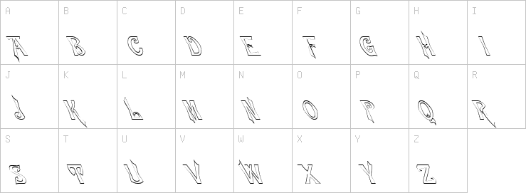 Uppercase characters