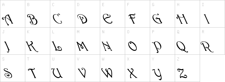 Uppercase characters