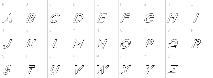 Uppercase characters