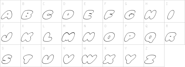 Uppercase characters