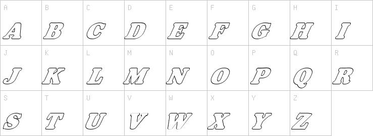 Uppercase characters