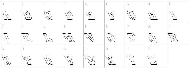 Uppercase characters