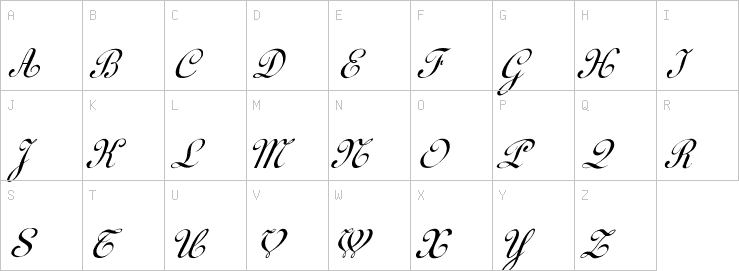 Uppercase characters