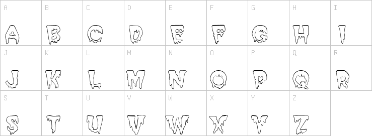 Uppercase characters