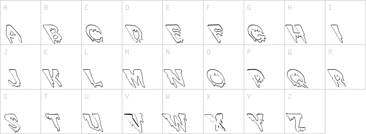 Uppercase characters