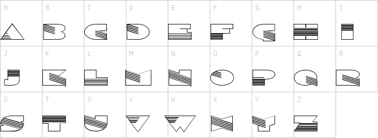 Uppercase characters