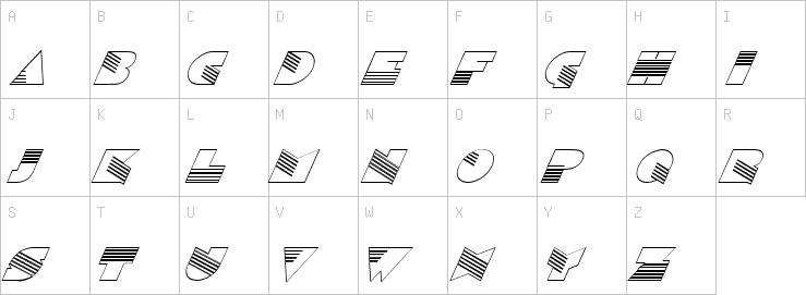 Uppercase characters