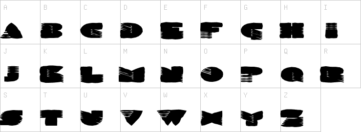 Uppercase characters