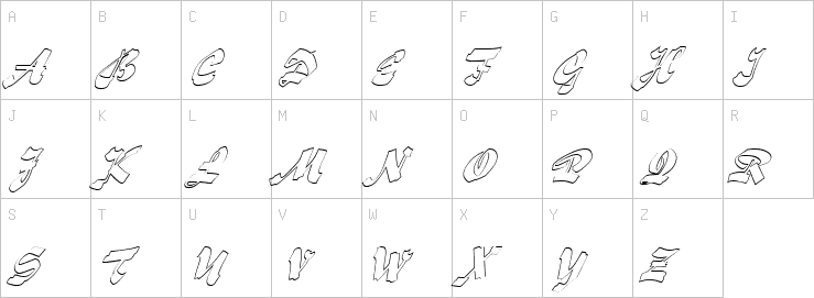 Uppercase characters