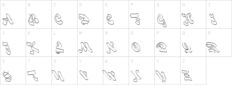 Uppercase characters