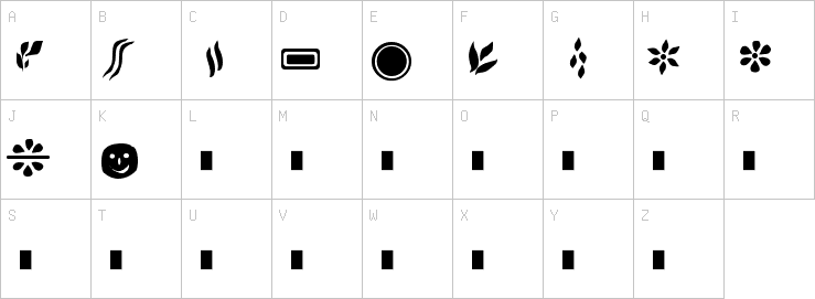 Uppercase characters