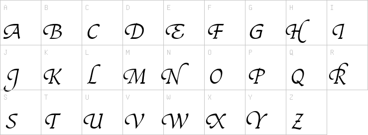 Uppercase characters