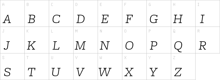 Uppercase characters