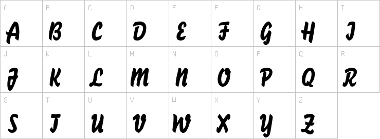 Uppercase characters