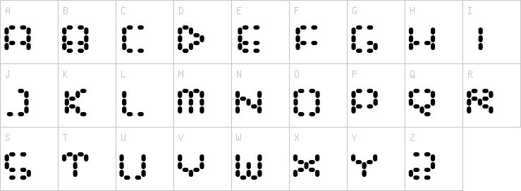 Uppercase characters