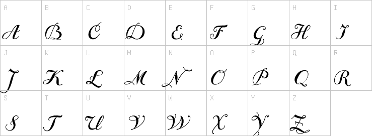 Uppercase characters