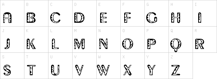 Uppercase characters