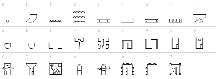 Uppercase characters