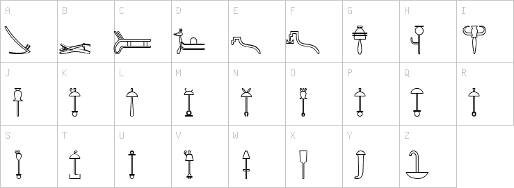 Uppercase characters