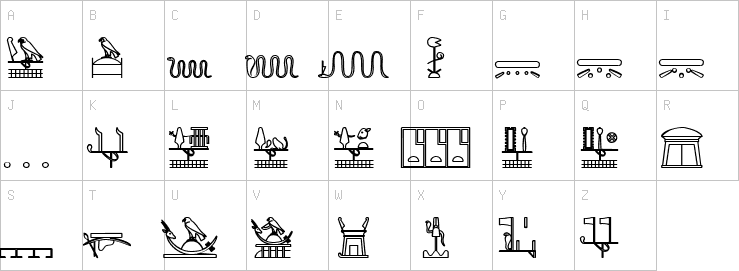 Uppercase characters