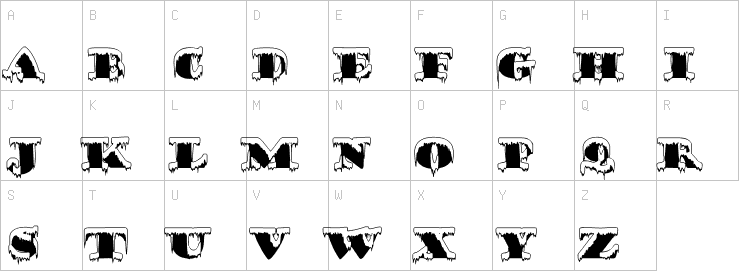 Uppercase characters