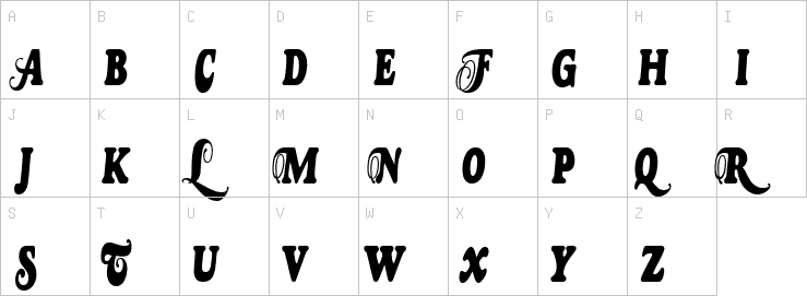 Uppercase characters