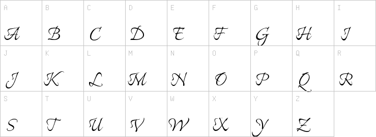 Uppercase characters