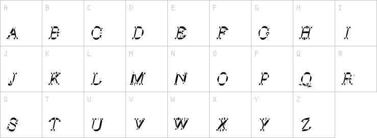 Uppercase characters