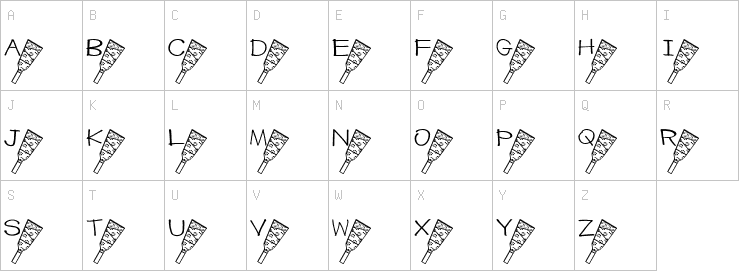 Uppercase characters