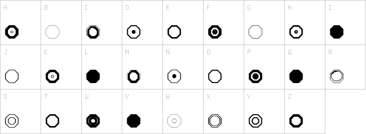 Uppercase characters