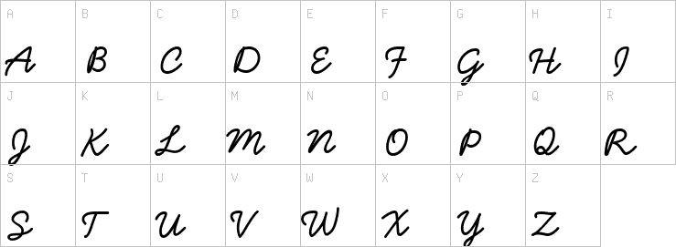 Uppercase characters