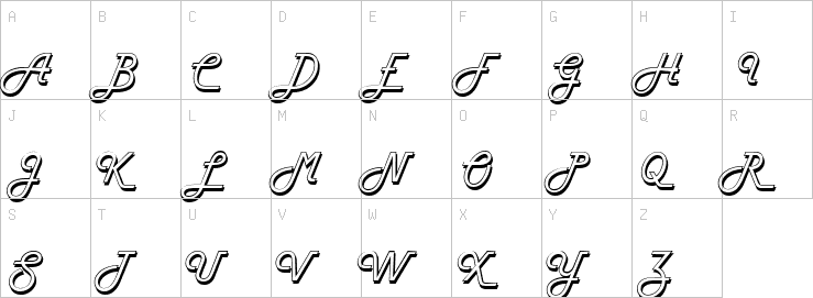 Uppercase characters