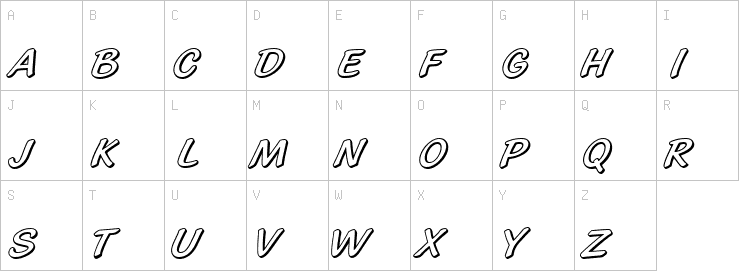 Uppercase characters