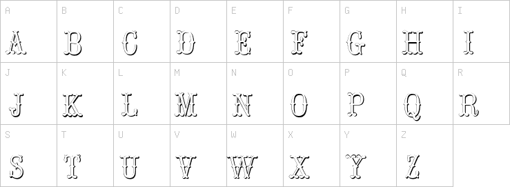 Uppercase characters