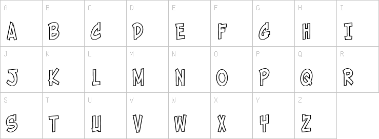 Uppercase characters