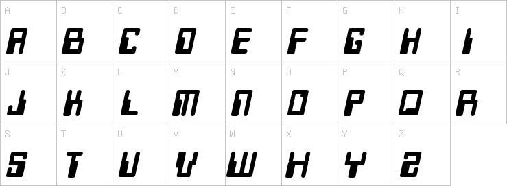 Uppercase characters