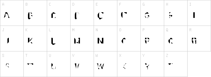 Uppercase characters