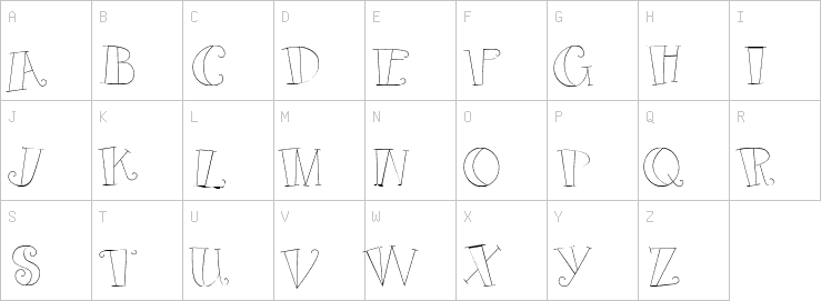 Uppercase characters