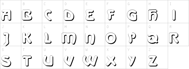 Uppercase characters