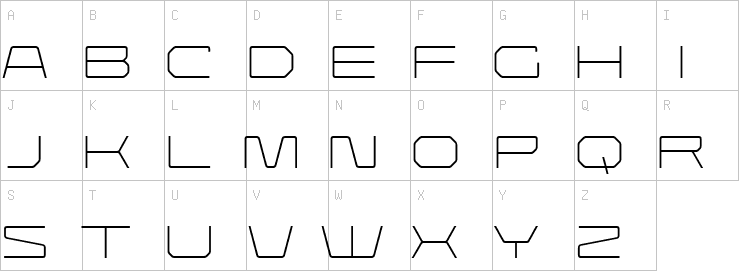 Uppercase characters