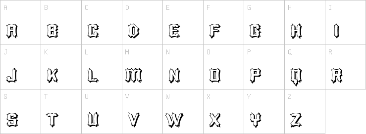 Uppercase characters