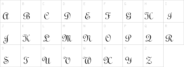 Uppercase characters