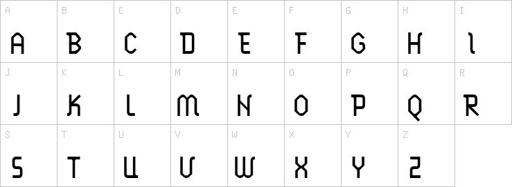 Uppercase characters