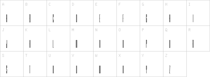 Uppercase characters