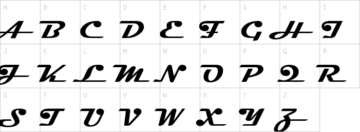 Uppercase characters